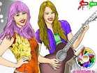 Online Coloring Hannah Montana The Movie