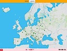 Mapa Capitales Europa