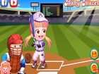 Baby Hazel Baseball Player Dressup